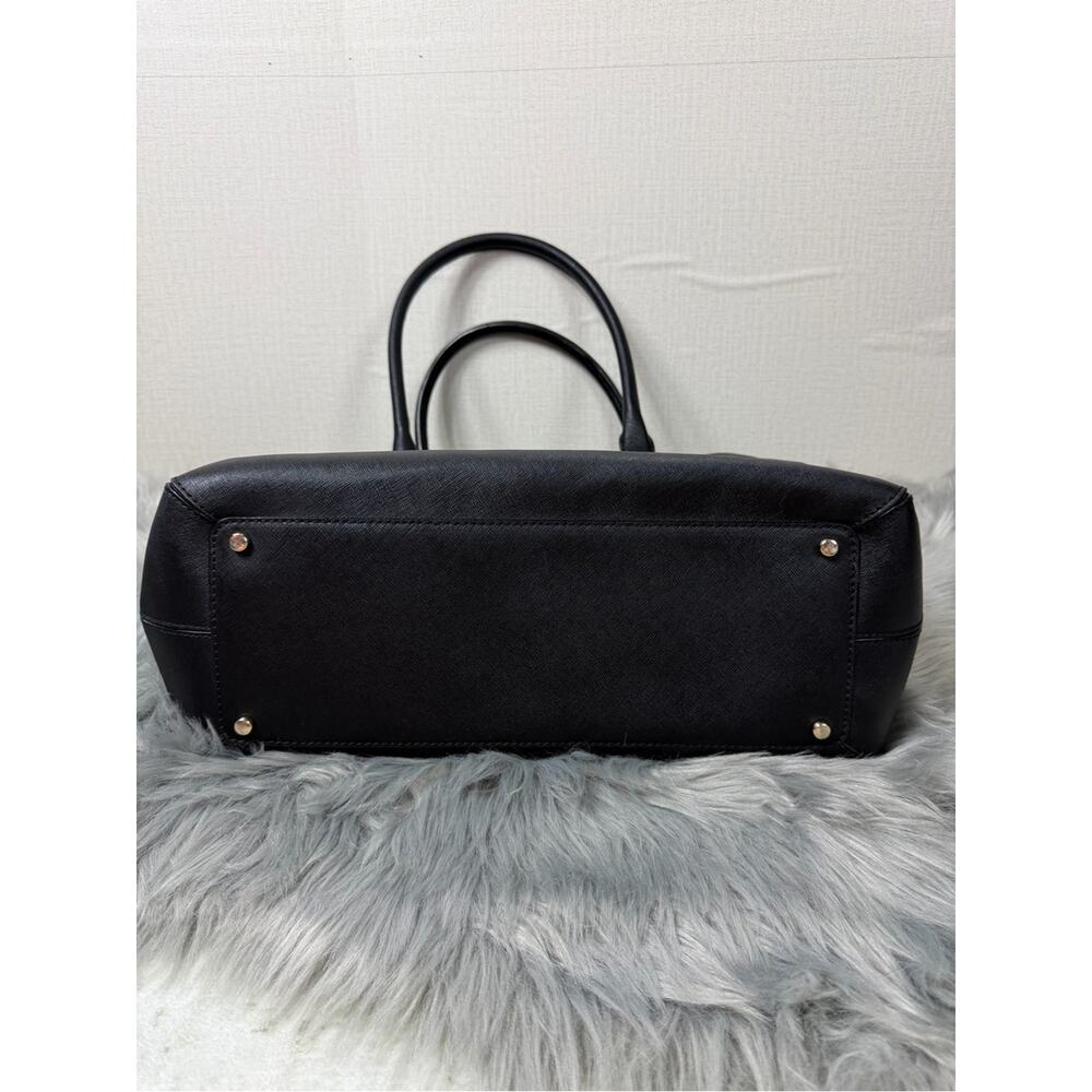 Kate Spade Cove Street Tote Black Leather Large Bag - Picture 9 of 11